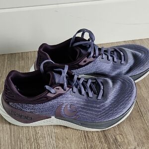 Topo Designs Ultrafly 5 Purple Athletic Shoes with Streamlined Silhouette